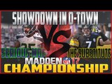 Madden 17 TOURNAMENT WINNERS FINAL!  Serious Moe (SEA) vs The Substitute (PIT)