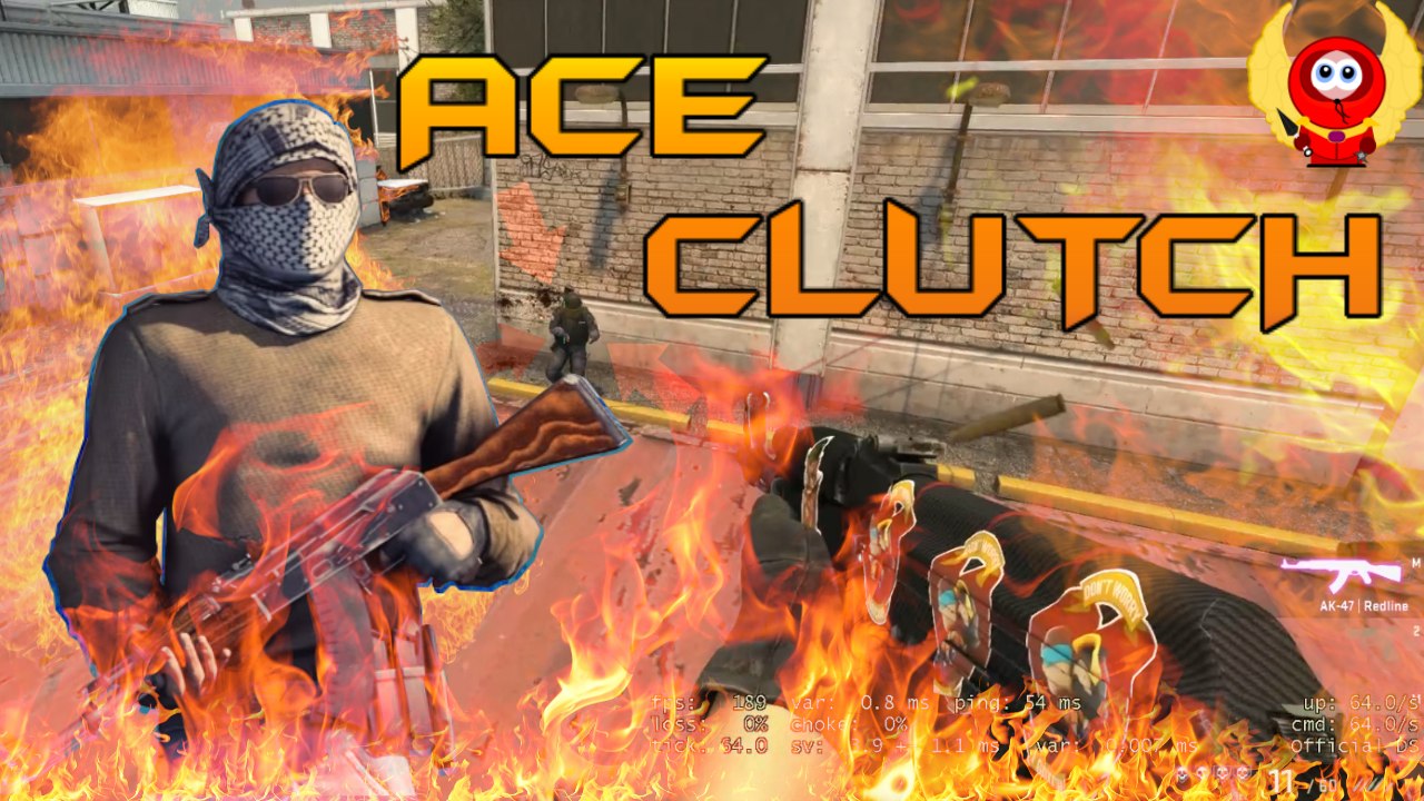 CSGO - AK47 ACE CLUTCH!!