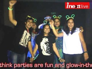 Glow Party at Ranchi