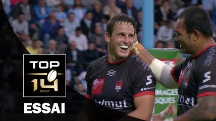 TOP 14 ‐ Essai Mike HARRIS (LOU) – Bayonne-Lyon – J7 – Saison 2016/2017