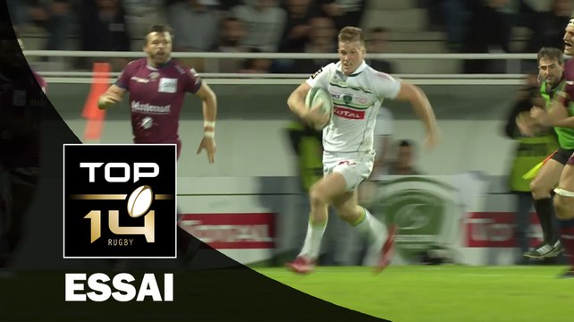TOP 14 ‐ Essai Louis DUPICHOT (SP) – Pau-Bordeaux-Bègles – J7 – Saison 2016/2017