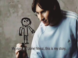 Leo Messi told his life story through drawing - video Dailymotion