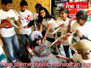 Ranchi against plastic monster