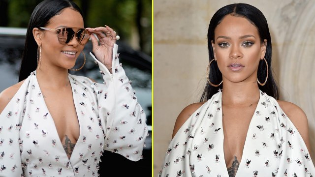 Rihanna Slays at Christian Dior Paris Fashion Show