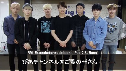 [Sub Esp] 160510 A Comment From BTS Who Will Make An Appearance At A Collab Event With Boys and Men