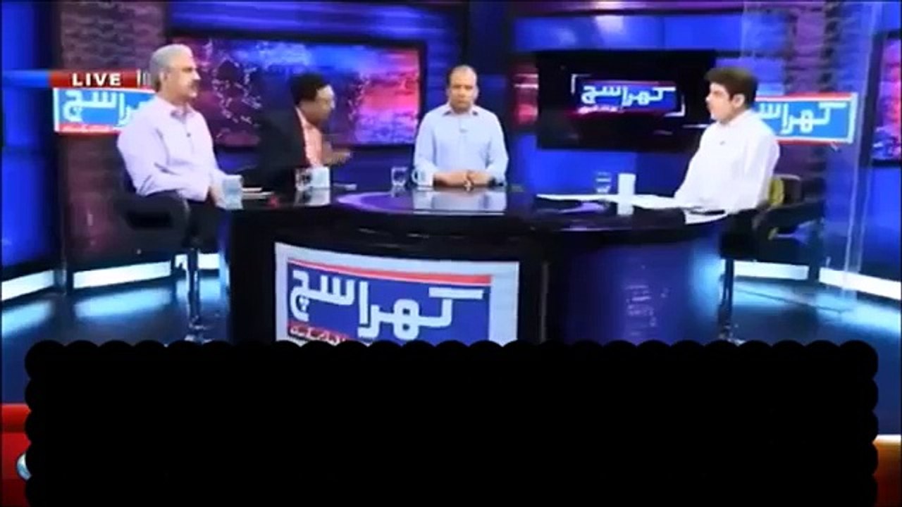 Pak uncivilized anchors talking about Modi, MQM,Altaf Hussain and calling their own peoples traitor_1