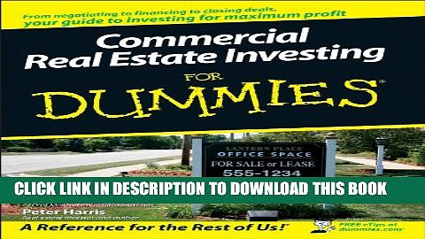 [PDF] Commercial Real Estate Investing For Dummies Popular Online