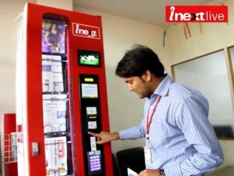 Get your inext from a vending machine