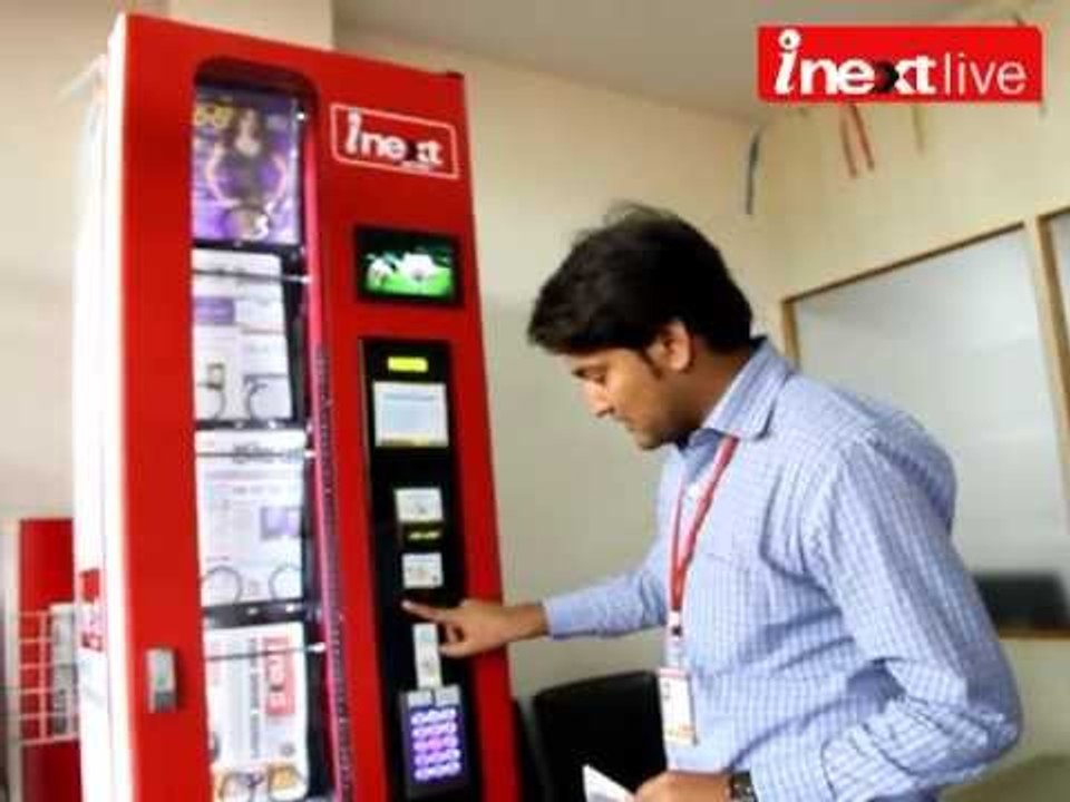 Get your inext from a vending machine