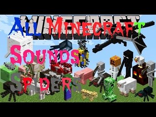 All Minecraft Sounds Spiders