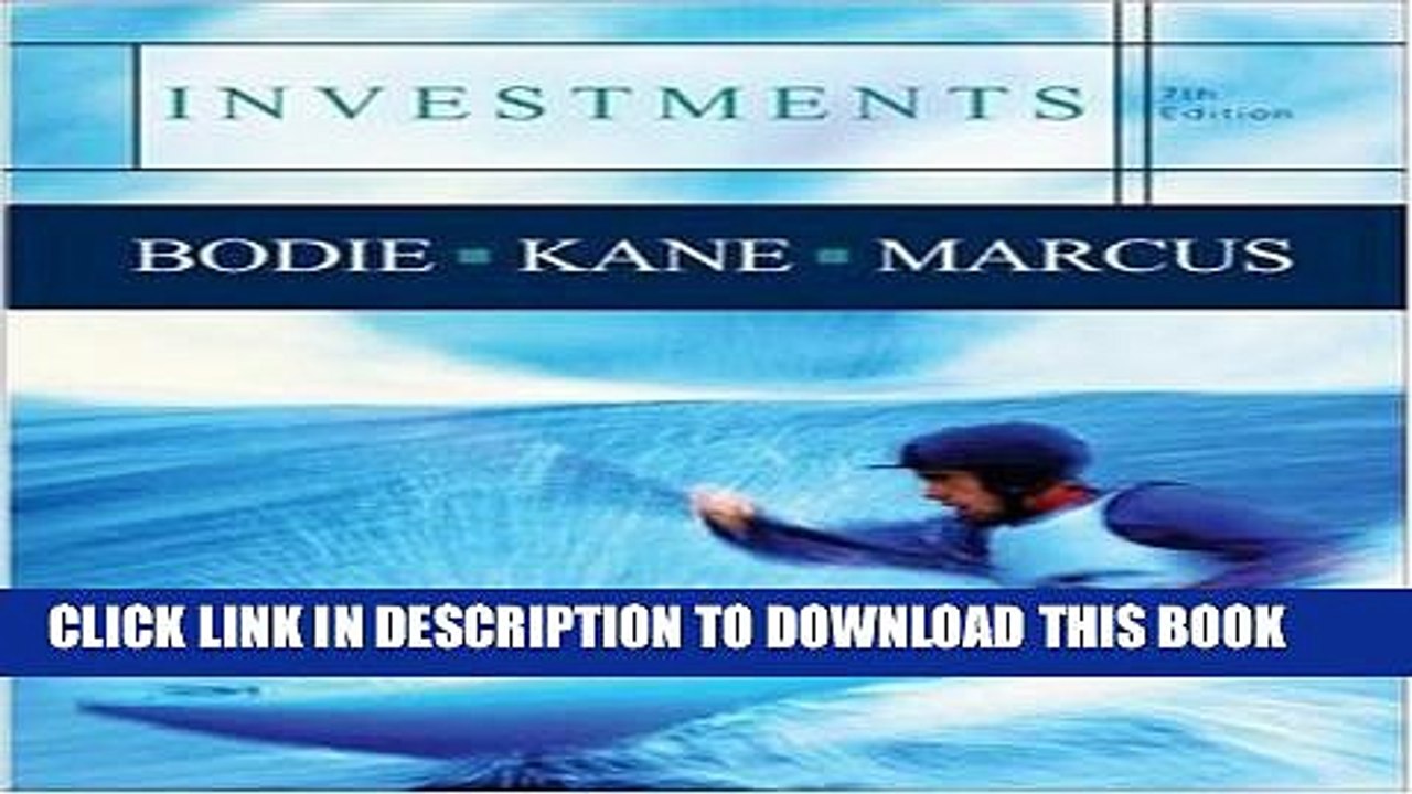 [PDF] Investments, 7th Edition (McGraw-Hill / Irwin Series in Finance, Insurance, and Real Estate)