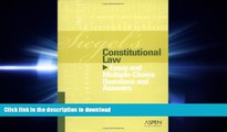FAVORIT BOOK Constitutional Law: Essay and Multiple-choice Questions and Answers (Siegel s) READ
