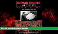 FAVORIT BOOK Human Rights at the UN: The Political History of Universal Justice (United Nations