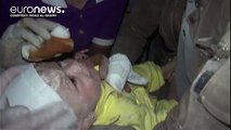 Halep'teki en büyük hastane ikinci kez vuruldu
