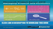 [PDF] Microsoft Project Server 2013 Managing Projects and Portfolios Popular Online