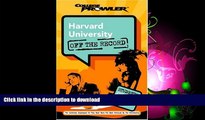 READ  Harvard University: Off the Record (College Prowler) (College Prowler: Harvard University