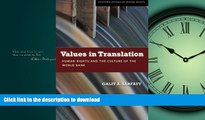 FAVORIT BOOK Values in Translation: Human Rights and the Culture of the World Bank (Stanford
