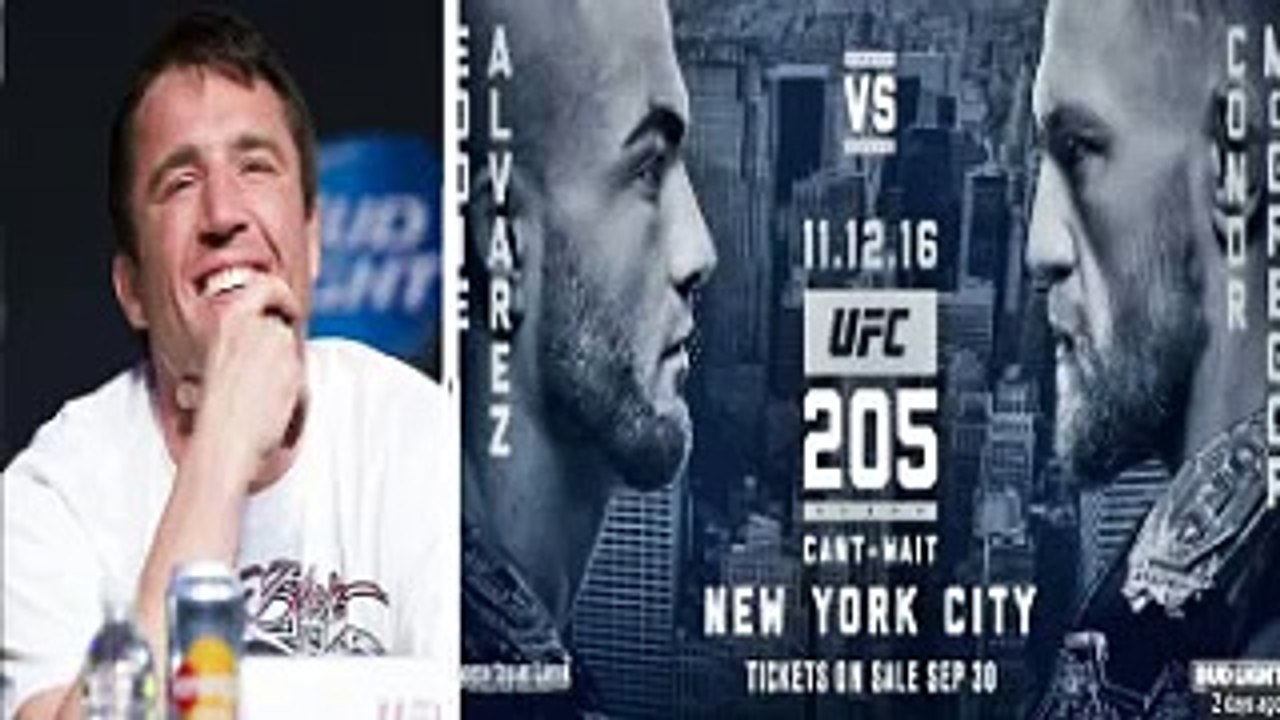 Chael Sonnen react to Conor McGregor vs  Eddie Alvarez Press & breakdown the fight