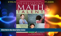 Big Deals  Developing Math Talent  Free Full Read Most Wanted