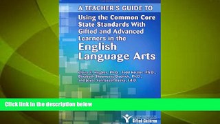 Big Deals  A Teacher s Guide to Using the Common Core State Standards with Gifted and Advanced