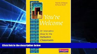 Big Deals  You re Welcome: 30 Innovative Ideas for the Inclusive Classroom  Best Seller Books Best