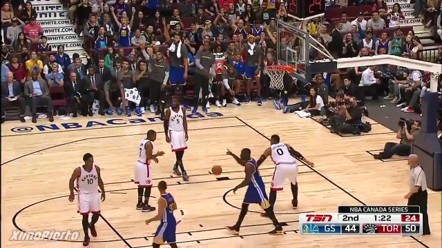 Golden State Warriors vs Toronto Raptors - Full Game Highlights Oct 1, 2016 2016 NBA Preseason