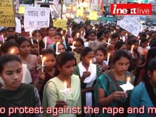 Candle March against rape