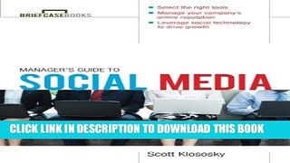 [PDF] Manager s Guide to Social Media (Briefcase Books Series) Popular Online