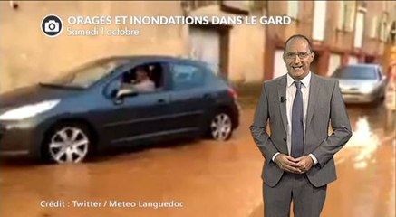 Orages et inondations dans le sud-est samedi