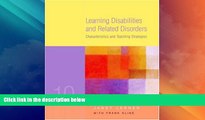 Big Deals  Learning Disabilities and Related Disorders: Characteristics and Teaching Strategies
