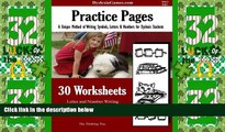 Big Deals  Practice pages - A unique method of writing symbols,Letters   Numbers. For Dyslexic