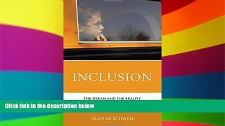 Big Deals  Inclusion: The Dream and the Reality Inside Special Education  Best Seller Books Most
