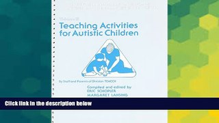 Big Deals  Teaching Activities for Autistic Children  Free Full Read Best Seller
