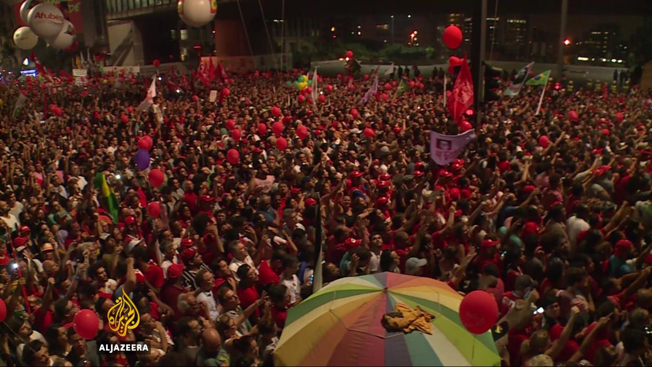Brazil elections: Workers' Party campaigns for support