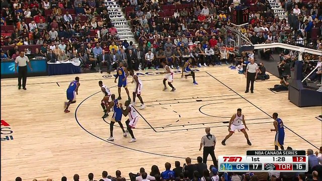 Le premier panier de Kevin Durant avec les Golden State Warriors