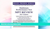 Big Deals  Rigos Primer Series Uniform Bar Exam (UBE) Multistate Performance Test (MPT) Review: