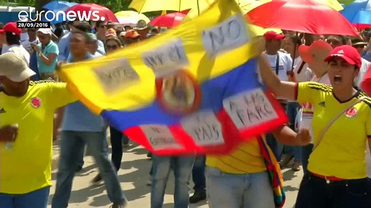 Volksabstimmung in Kolumbien über Friedensvertrag mit der Farc
