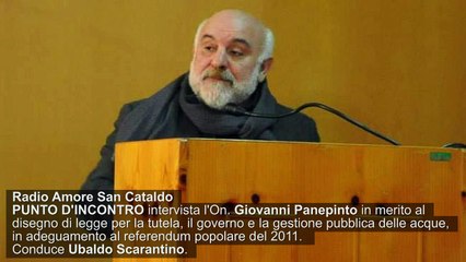 Disegno di legge acqua pubblica in Sicilia, con l'on. Giovanni Panepinto