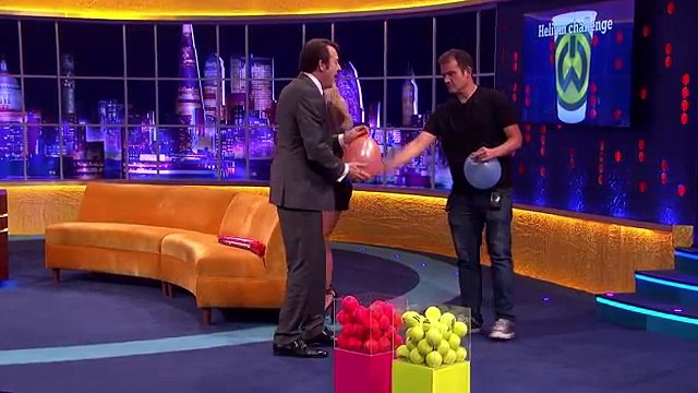 Britney Spears sings Taylor Swift Shake it off on Helium - The Jonathan Ross Show