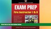 Big Deals  Exam Prep: Fire Instructor I   II (Exam Prep: Fire Instructor 1   2)  Best Seller Books