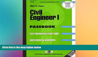 Must Have PDF  Civil Engineer I(Passbooks) (Career Exam Ser, C-2158)  Free Full Read Best Seller