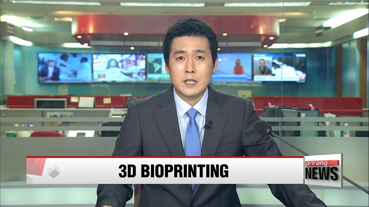 3D bioprinter prints artificial bones for medical purposes