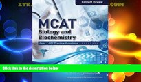 Big Deals  MCAT Biology and Biochemistry: Content Review for the Revised MCAT  Free Full Read Best