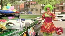 Clown Soaks Cop