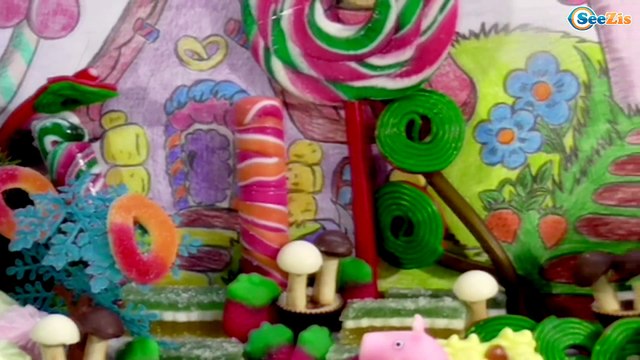 Мультики с игрушками Свинка Пеппа. Джордж и Пеппа ПОЛЯНА СЛАДОСТЕЙ. Peppa Pig Серия 74