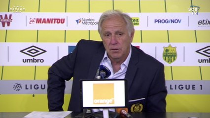 Nantes 1-0 Bastia : Conf. d'après-match R. Girard