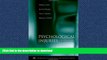 PDF ONLINE Psychological Injuries: Forensic Assessment, Treatment, and Law (American