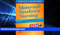 Big Deals  Lippincott s Review Series: Maternal-Newborn Nursing  Free Full Read Most Wanted