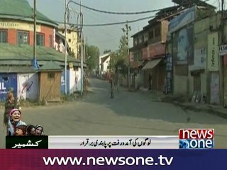 A complete shutdown continues in the  Occupied Kashmir