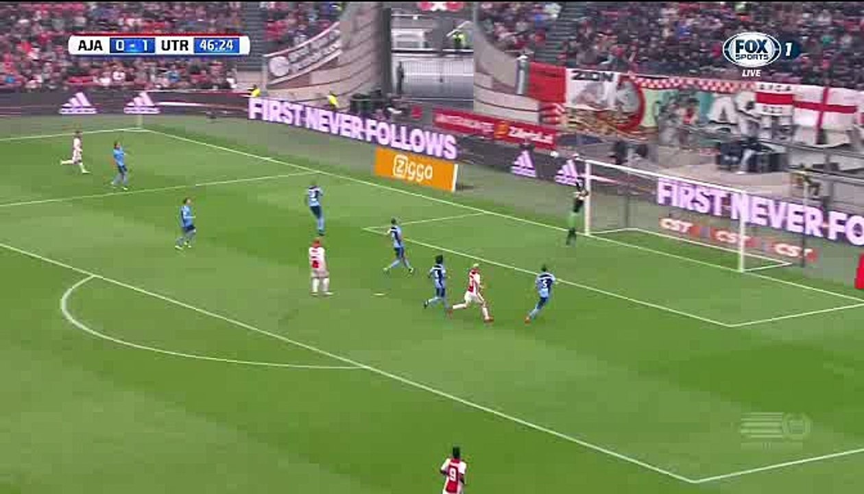 1-1 Ramon Leeuwin Own Goal HD - Ajax 1-1 FC Utrecht 02.10.2016 HD